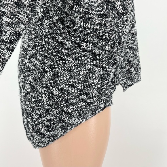 NWT Express Braided Side High-Low Cotton Knit Sweater - Picture 8 of 14